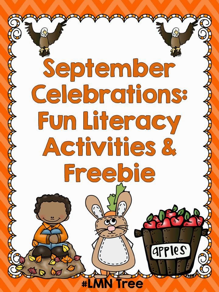 LMN Tree September Celebrations Fun Literacy Activities and a Freebie