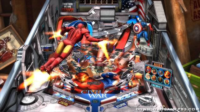 Marvel Pinball PSN   Download game PS3 PS4 PS2 RPCS3 PC free - 78