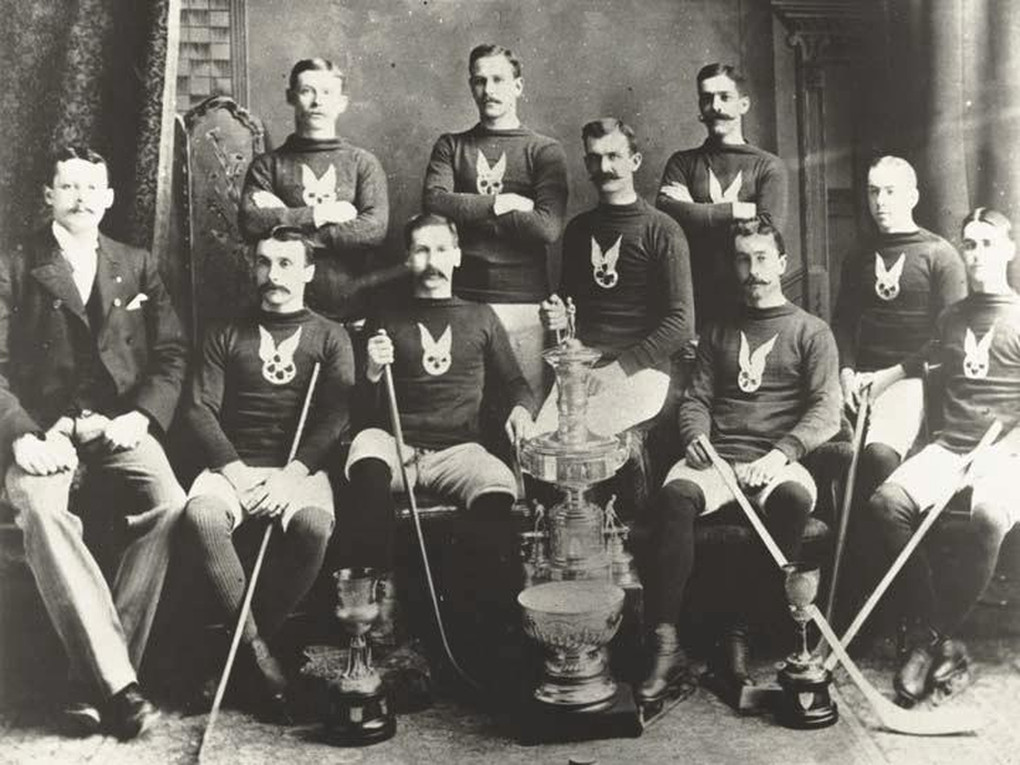 The First Stanley Cup Champions 1893 Photo Public Domain Clip Art