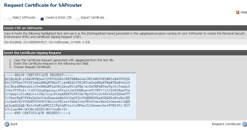 SAP Router configuration and renew of the SAP router Certificate ~ HOW ...