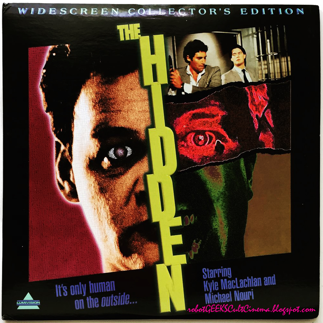 robotGEEK'S Cult Cinema Laserdisc Cover of the Day The Hidden
