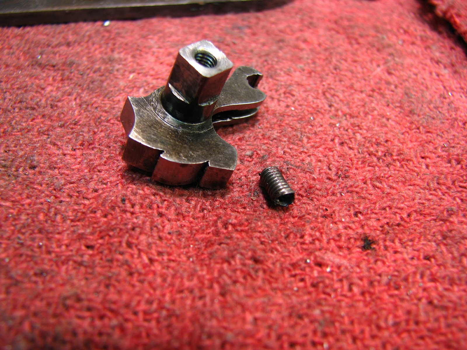 Vicknair Restorations, Specialist Gunsmithing log Repairs to a