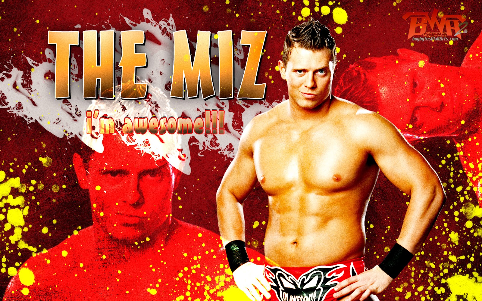 WWE The Miz Hd Wallpapers 2012 Wrestling All Stars.