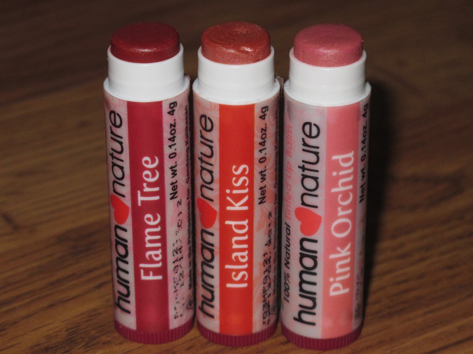 Human Nature 100 Natural Tinted Lip Balm Review & Swatches JANNIEOLOGY