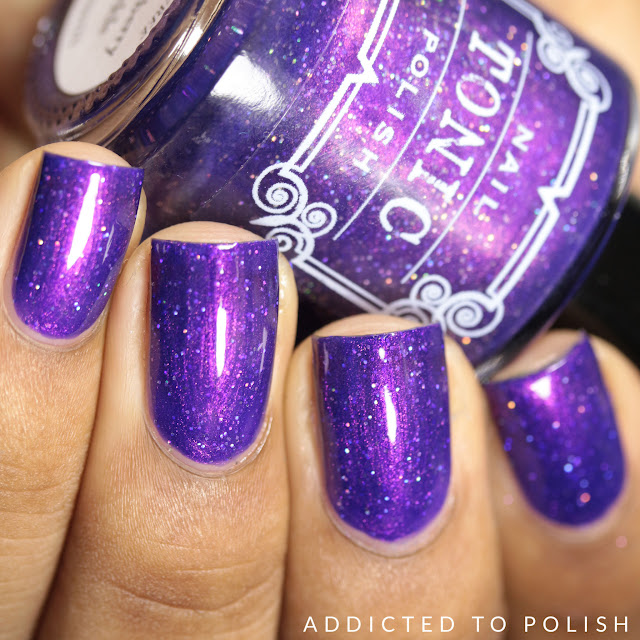 Tonic Polish Huckleberry Sparkle