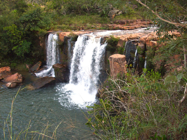 Cachoeira do Arrojado em Cristalina Goiás