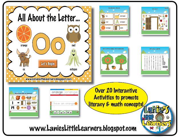 Lanie's Little Learners: All About the Letter Oo {Letter of the Week ...