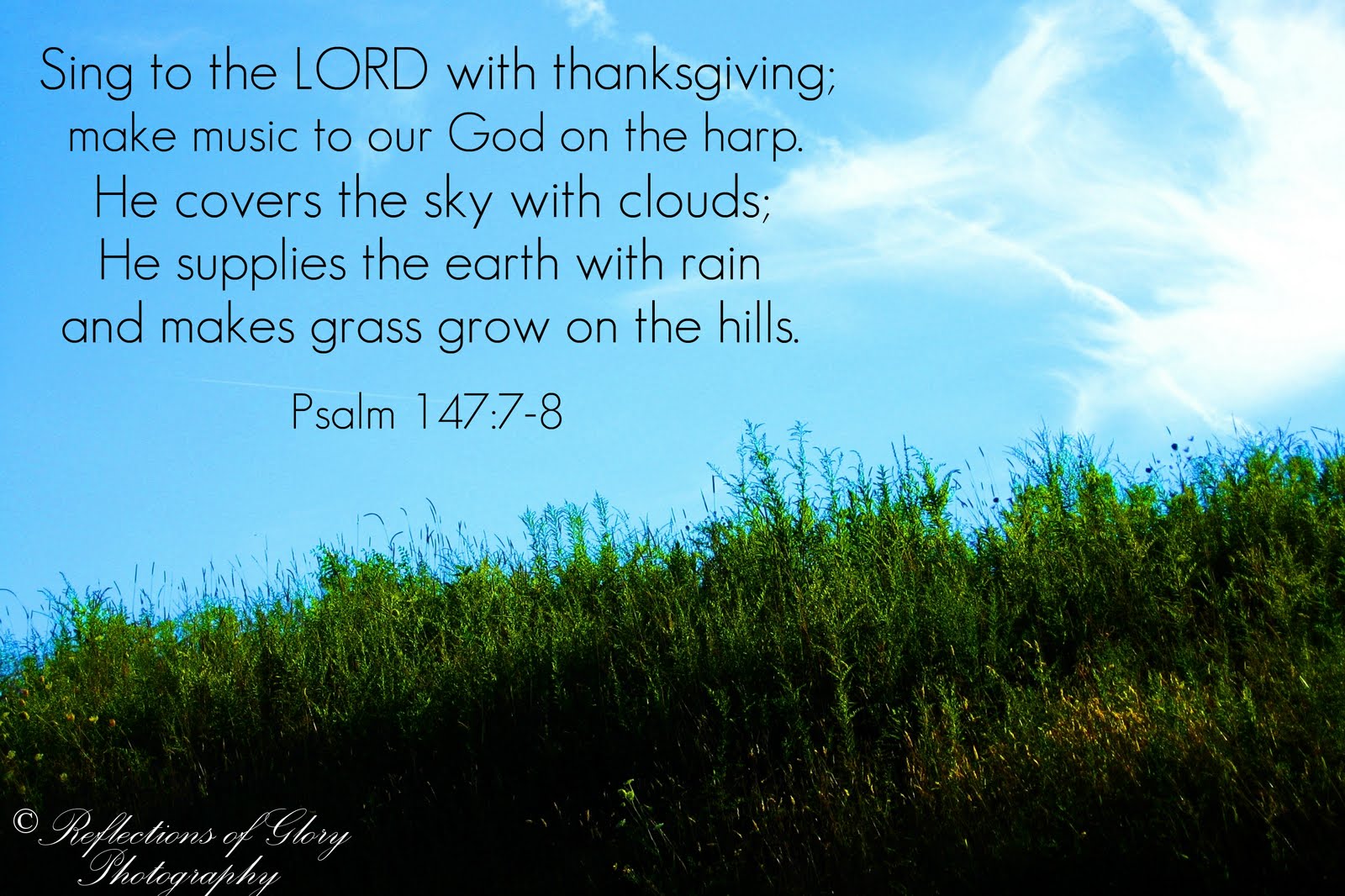 Reflections Of Glory Psalm 147 7 8 reflections-of-glory-psalm-147-7-8