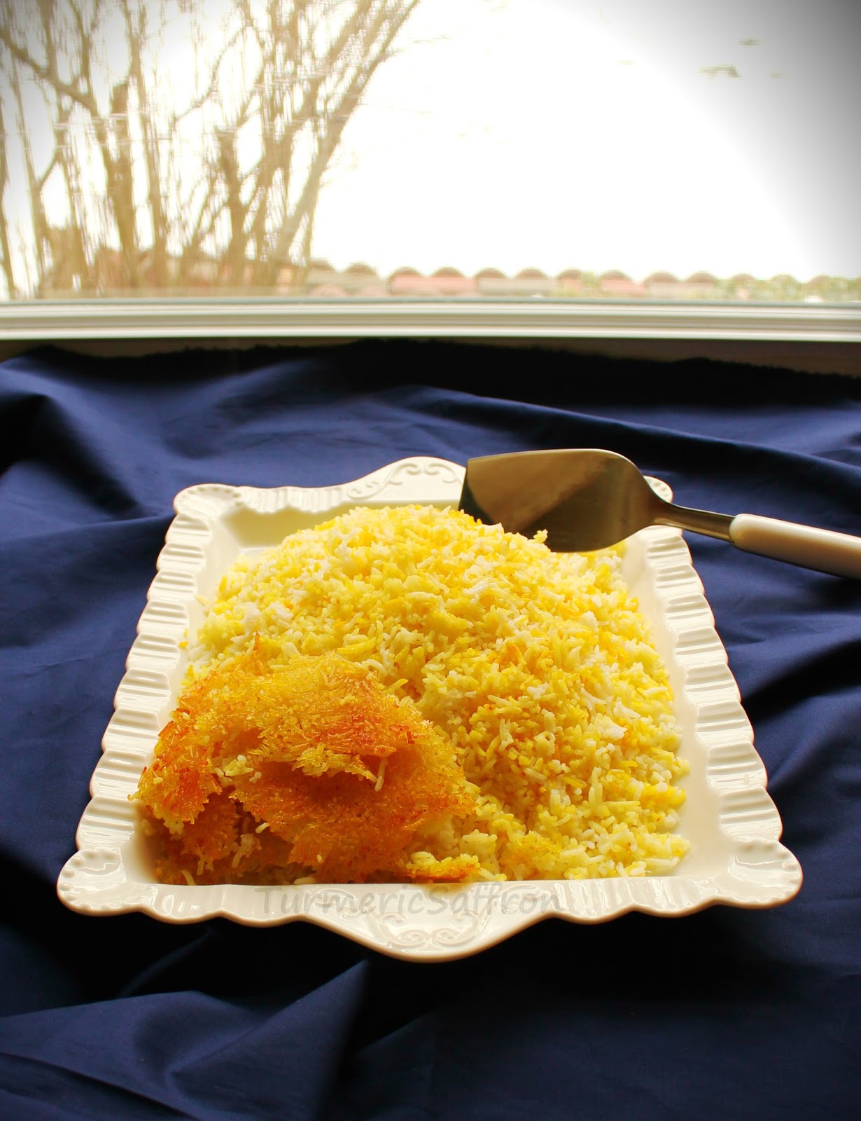 turmeric-saffron-polow-persian-rice