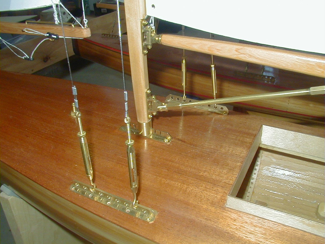 A Pond Yacht Restoration: Standing Rigging.