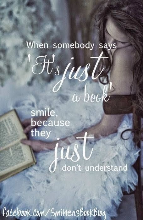 Quan algú diu: "només és un llibre" somriu perquè ells "només no ho entenen"