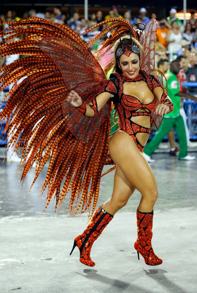 Interesting Green Samba Dancers 2014 5 Sexiest Brazilian Samba