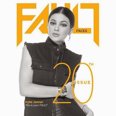 Kylie Jenner Covers the 20th edition of Fault Magazine