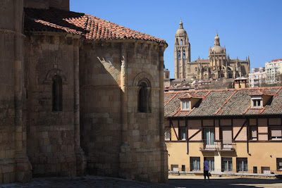 Cathedral and San Millán church in Segovia