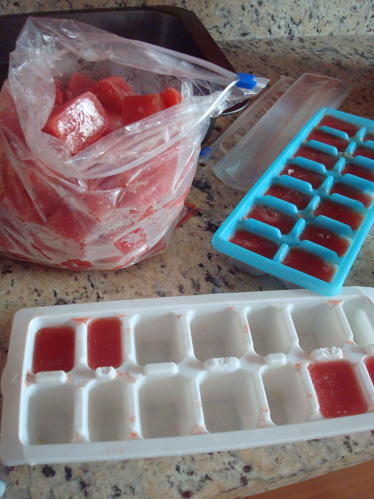This Little Kitchen Freezing Food Tomatoes & Tomato Juice
