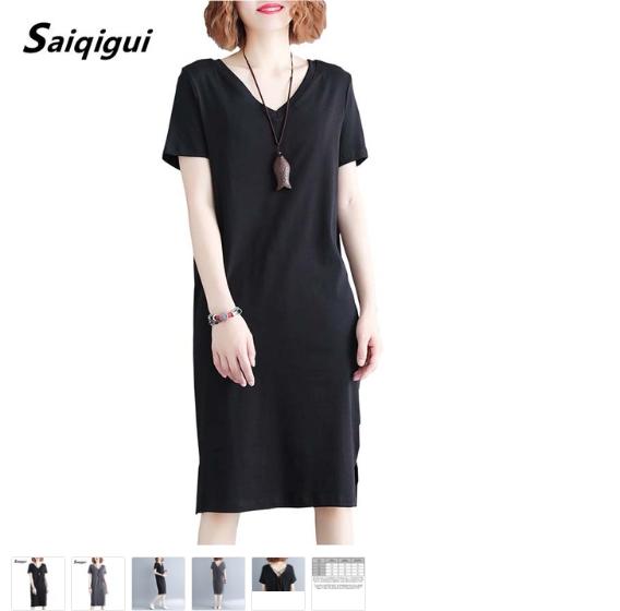 Sun Dresses Uk Amazon - Plus Size Dresses For Women - Lush Pink Long Sleeve Wedding Dress - Denim Dress
