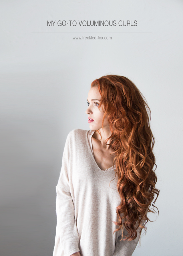The Freckled Fox: another hair tutorial + video