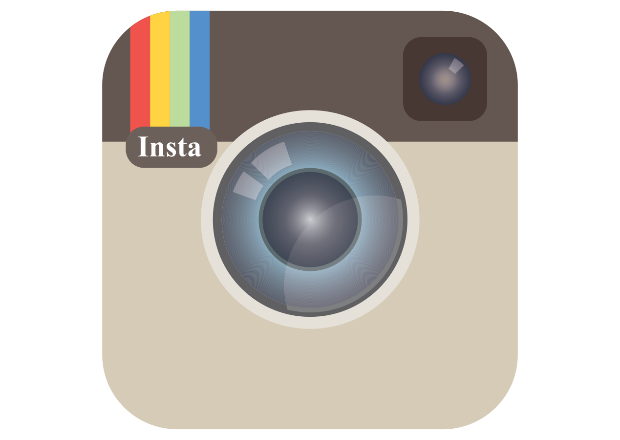 Instagram logo white vector - jasmatters