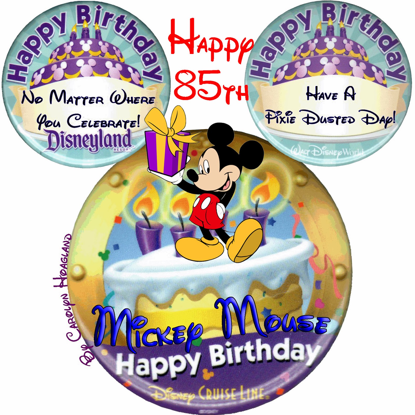 Pixie Pranks and Disney Fun: Happy Birthday Mickey Mouse!