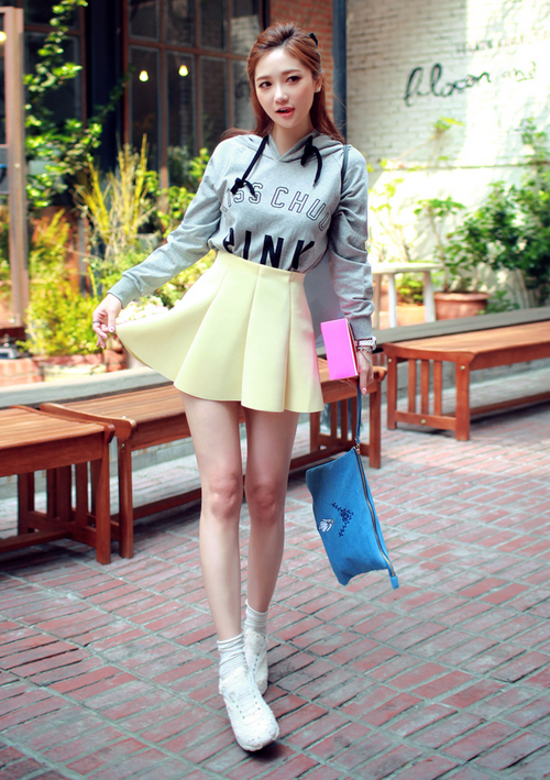 [Chuu] Pleated A Line Skirt | KSTYLICK - Latest Korean Fashion | K-Pop ...