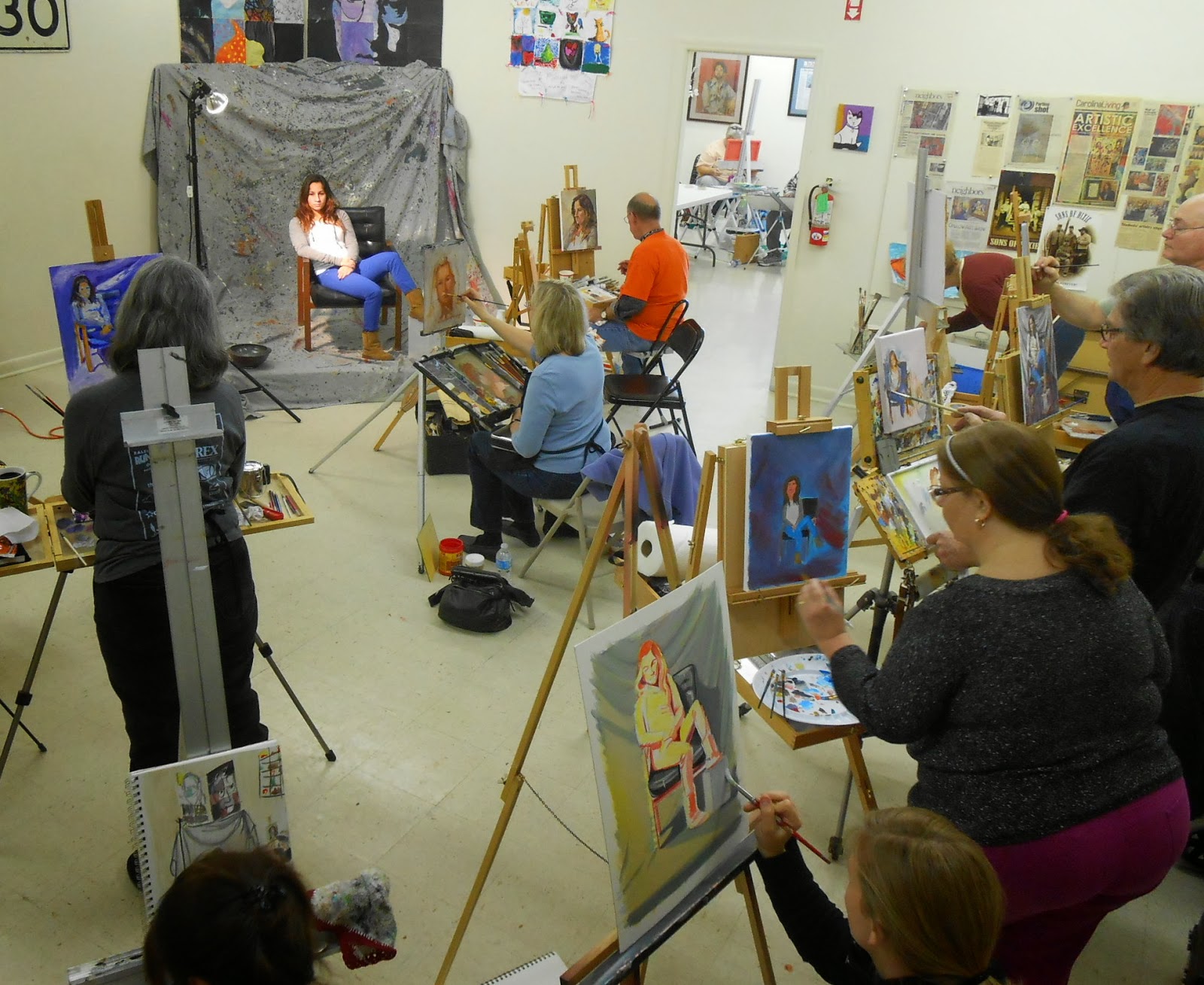 Onslow Art Expressions Life Class Was Awesome We Had A