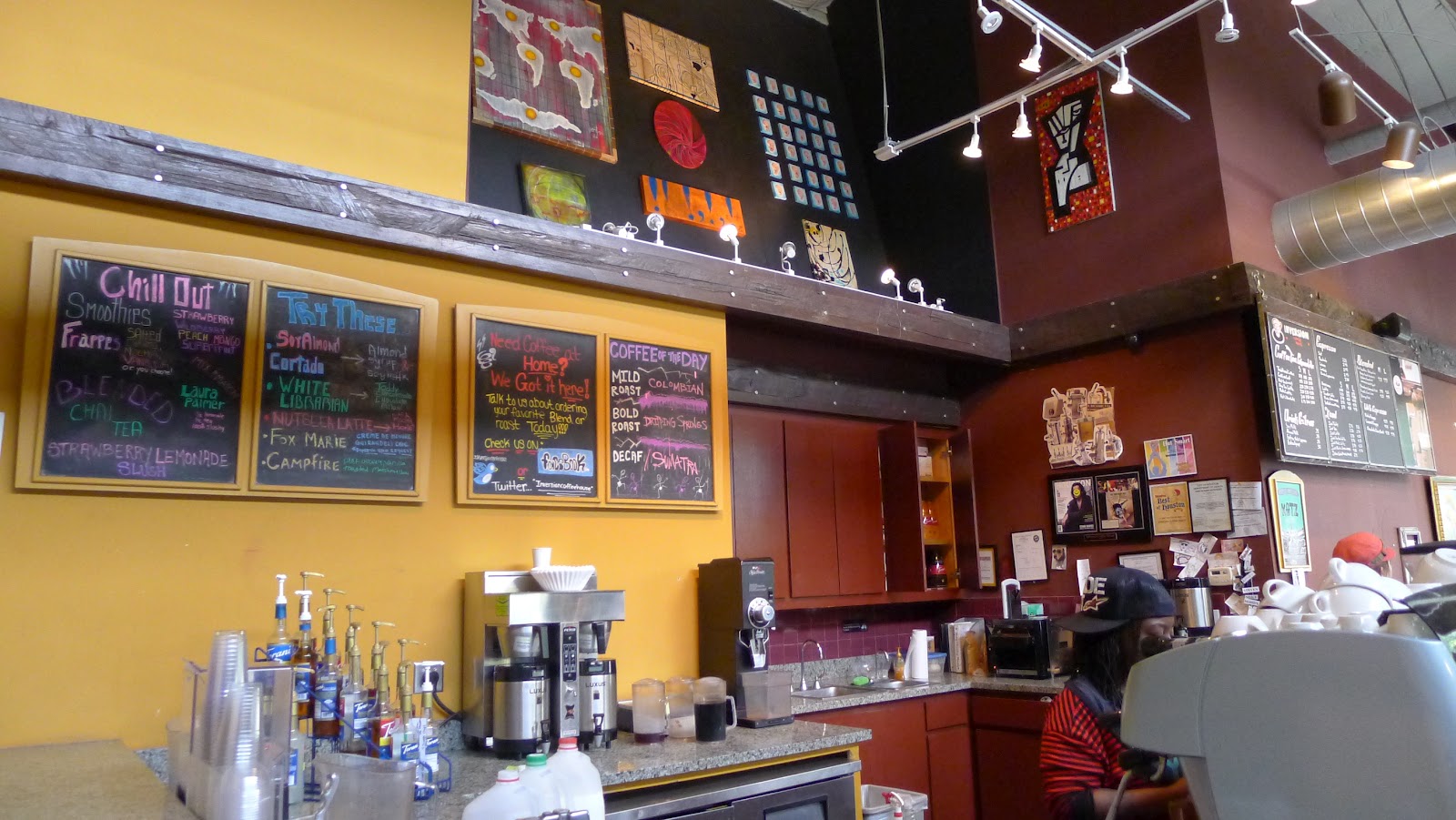 Far Skyes Enterprise Inversion Coffee House, Houston TX