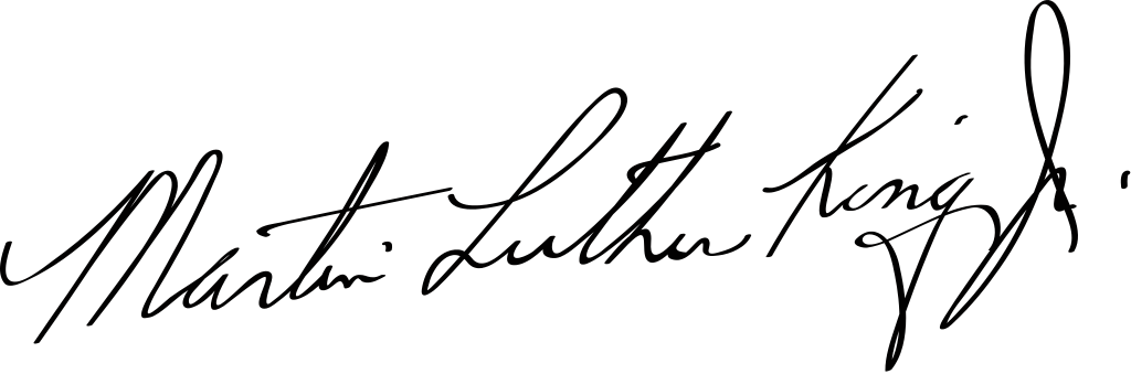 Luther martin king jr mlk signature shot 1968 assassinated 1929 april date svg crime history rights civil when death mug Dinge en Goete (Things and Stuff): This Day in Crime History: APRIL 04