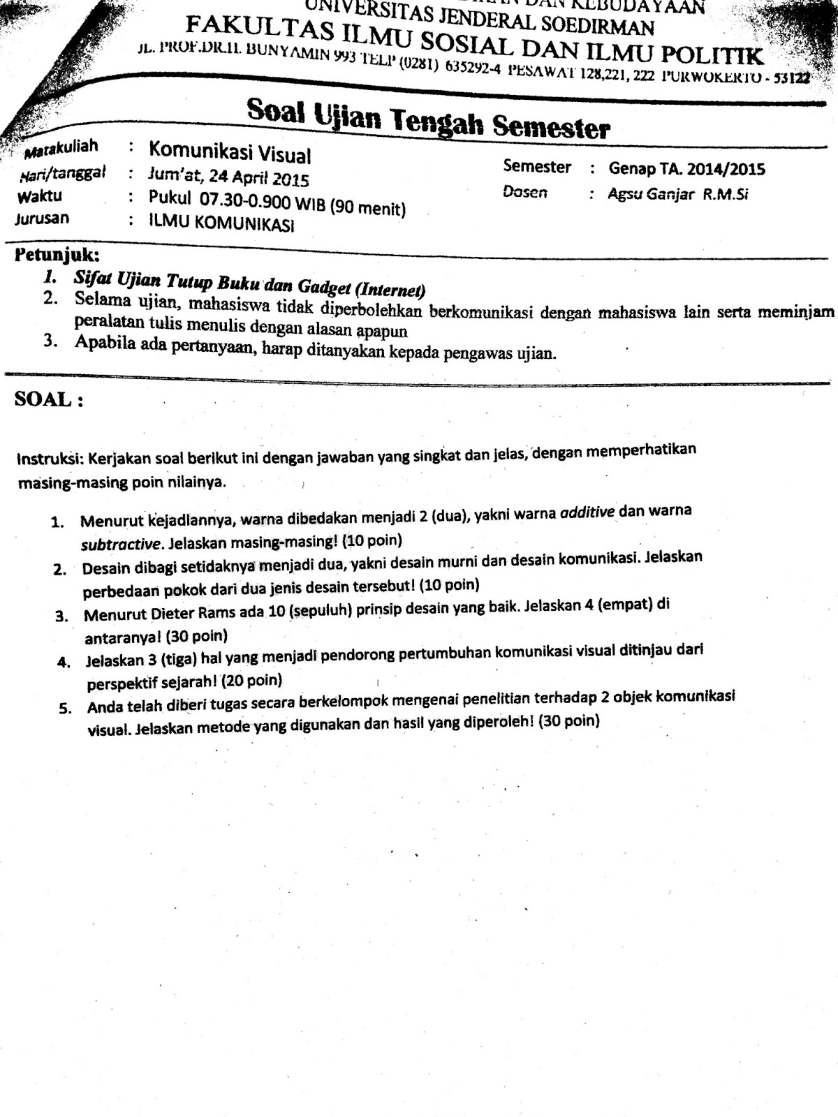 Jurusan ilmu komunikasi image