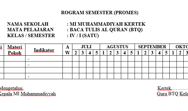 OPS LEGOK Perangkat Pembelajaran Baca Tulis AlQuran SD
