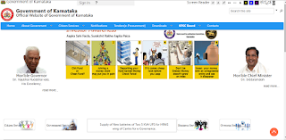 Karnataka Government Official Website