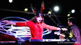 Le Butcherettes at The Velvet Underground on February 22, 2019 Photo by John Ordean at One In Ten Words oneintenwords.com toronto indie alternative live music blog concert photography pictures photos nikon d750 camera yyz photographer