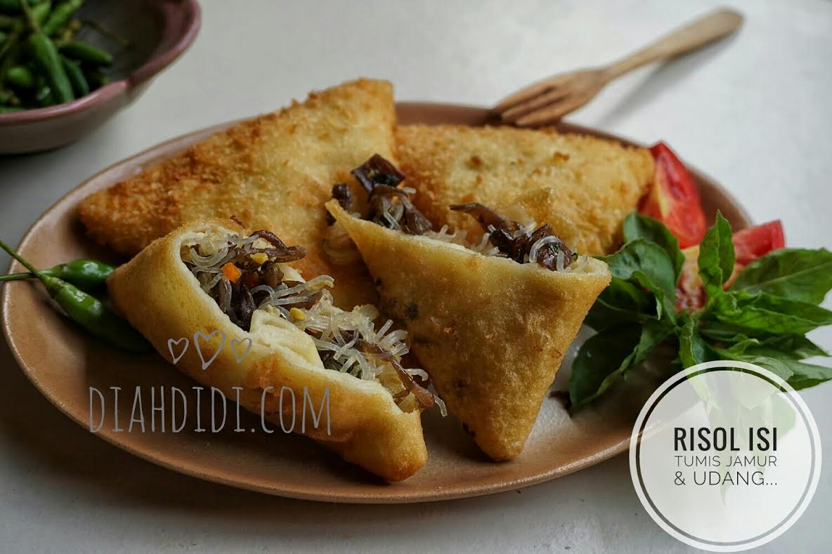 Risol Isi Tumisan Udang Jamur By Diah Didi S Kitchen
