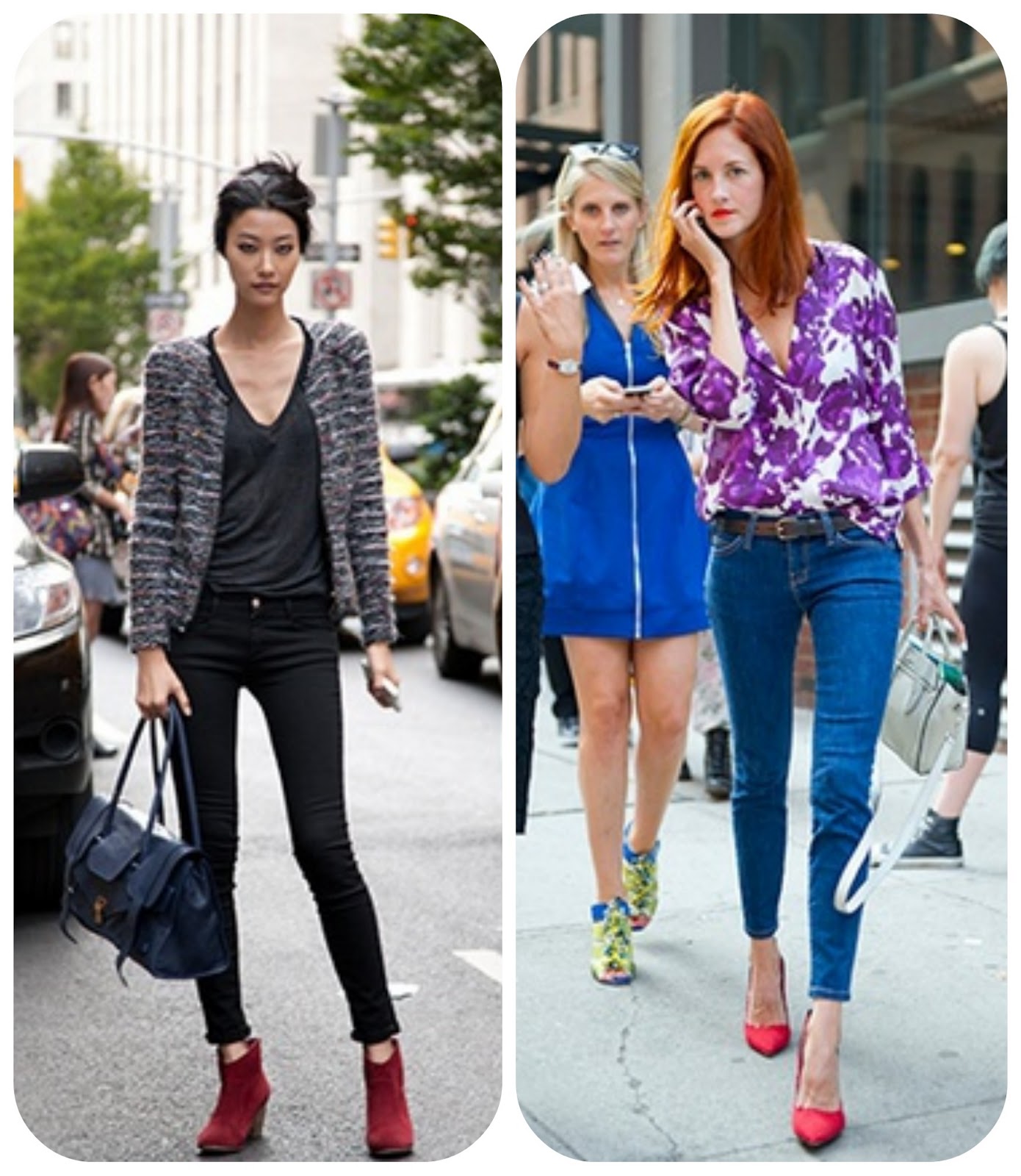 Pantalon capri con botines Clearance