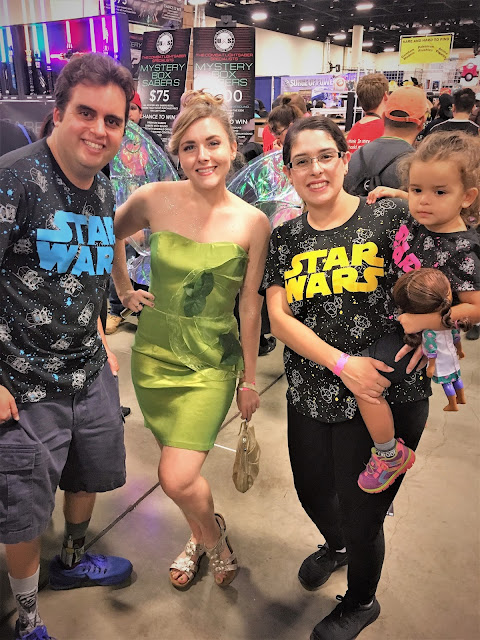 Tinker Bell Looey, Tinker Bell, me, and Leia