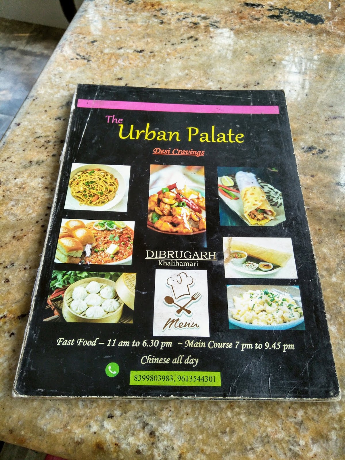 Restaurant Review Urban Palate, Dibrugarh