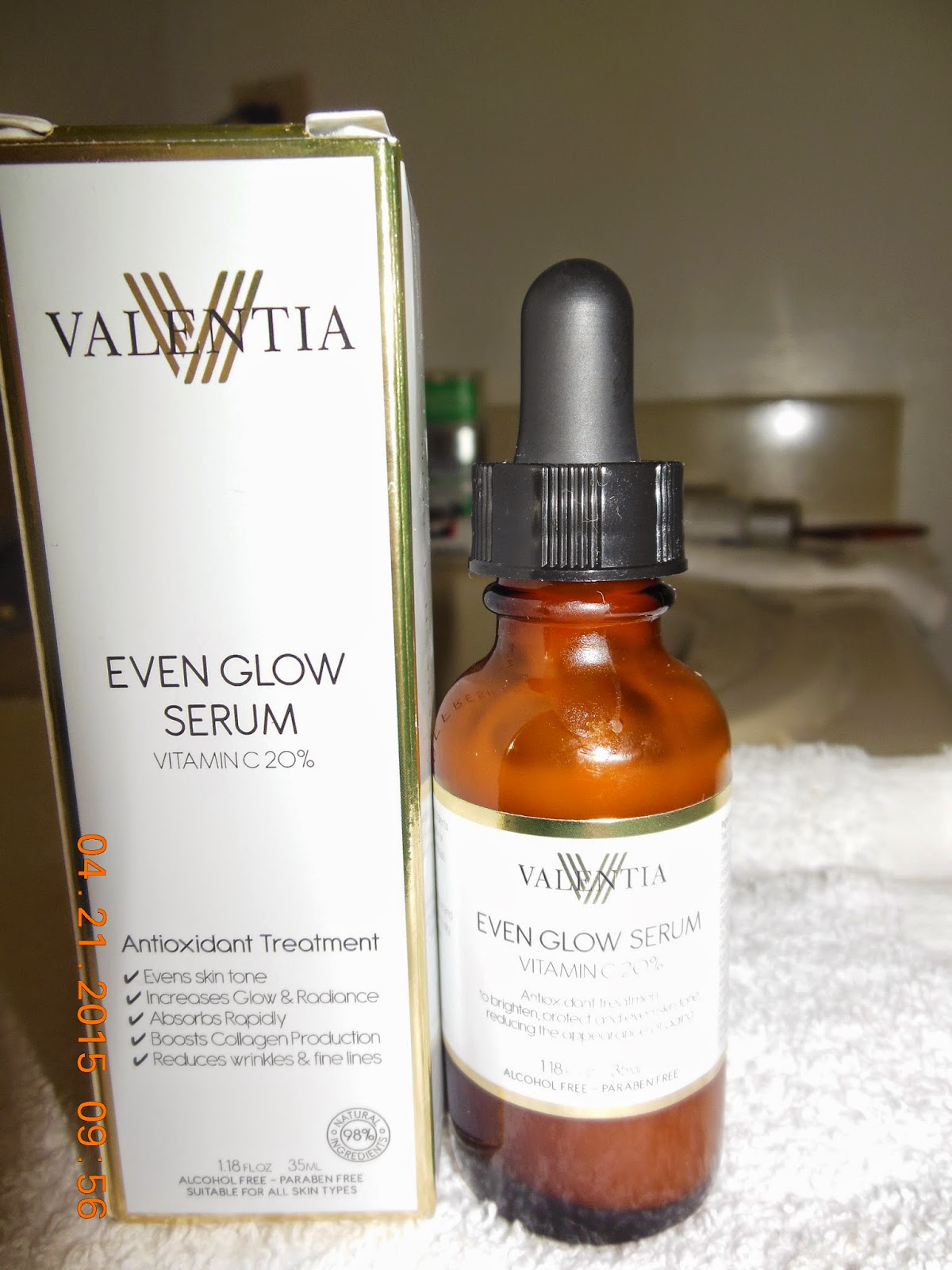 Gathering My Roses: Valentia EVEN GLOW SERUM Review