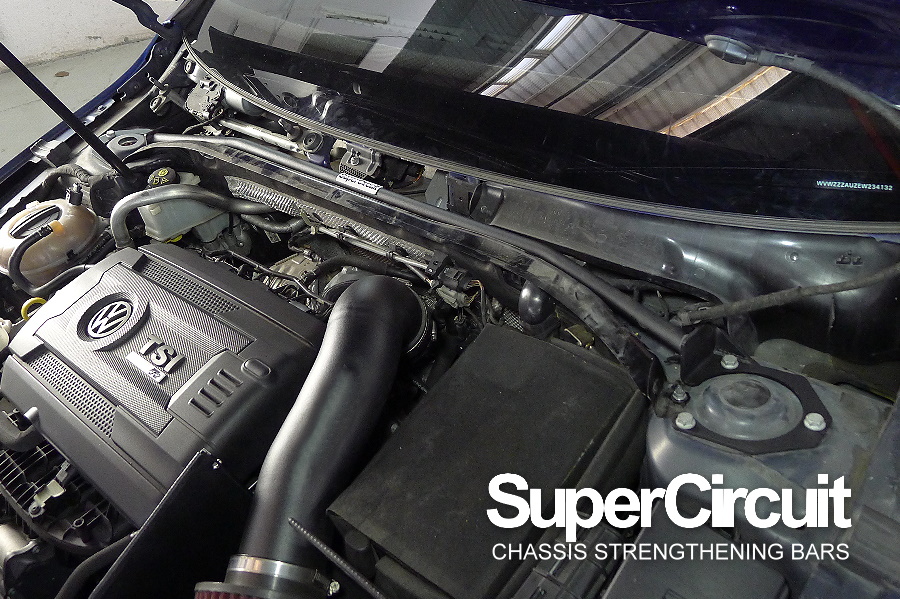 SUPERCIRCUIT CHASSIS STRENGTHENING BARS Volkswagen Golf 7 R Front