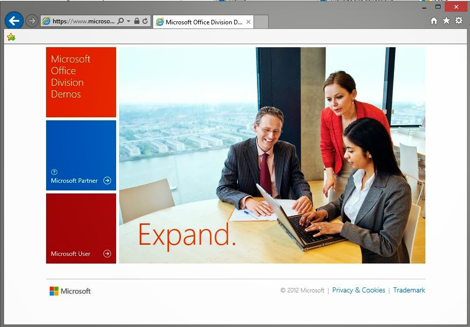 Microsoft Office Demo Site