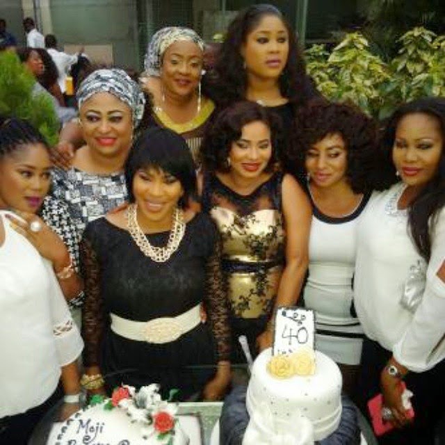 moji olaiya birthday party