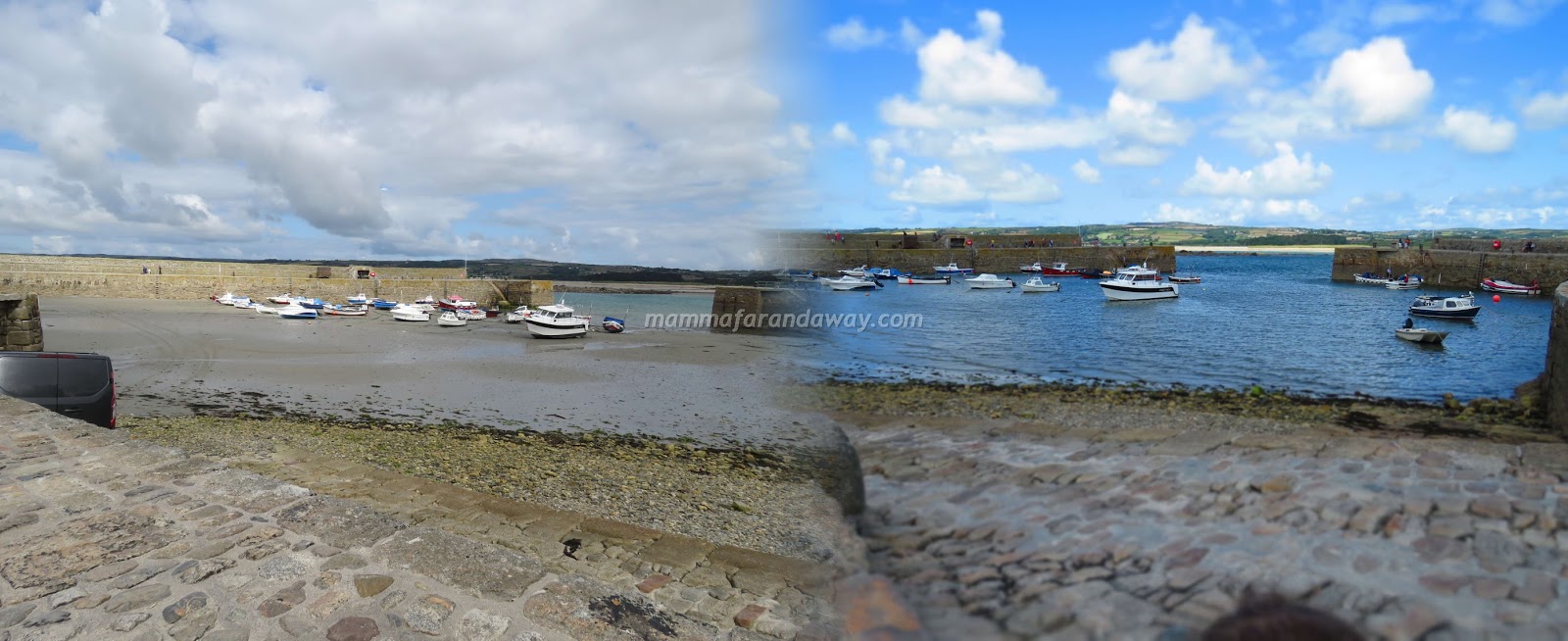 Il fenomeno delle maree in Cornovaglia