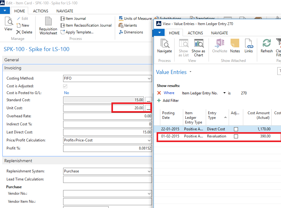 Nandesh Gowda Inventory Revaluation NAV