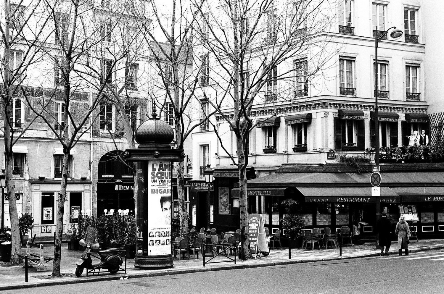 Paris Paris Black And White