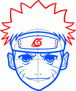 Cara Menggambar Wajah Naruto Uzumaki Cara Menggambar Wajah Naruto Uzumaki
