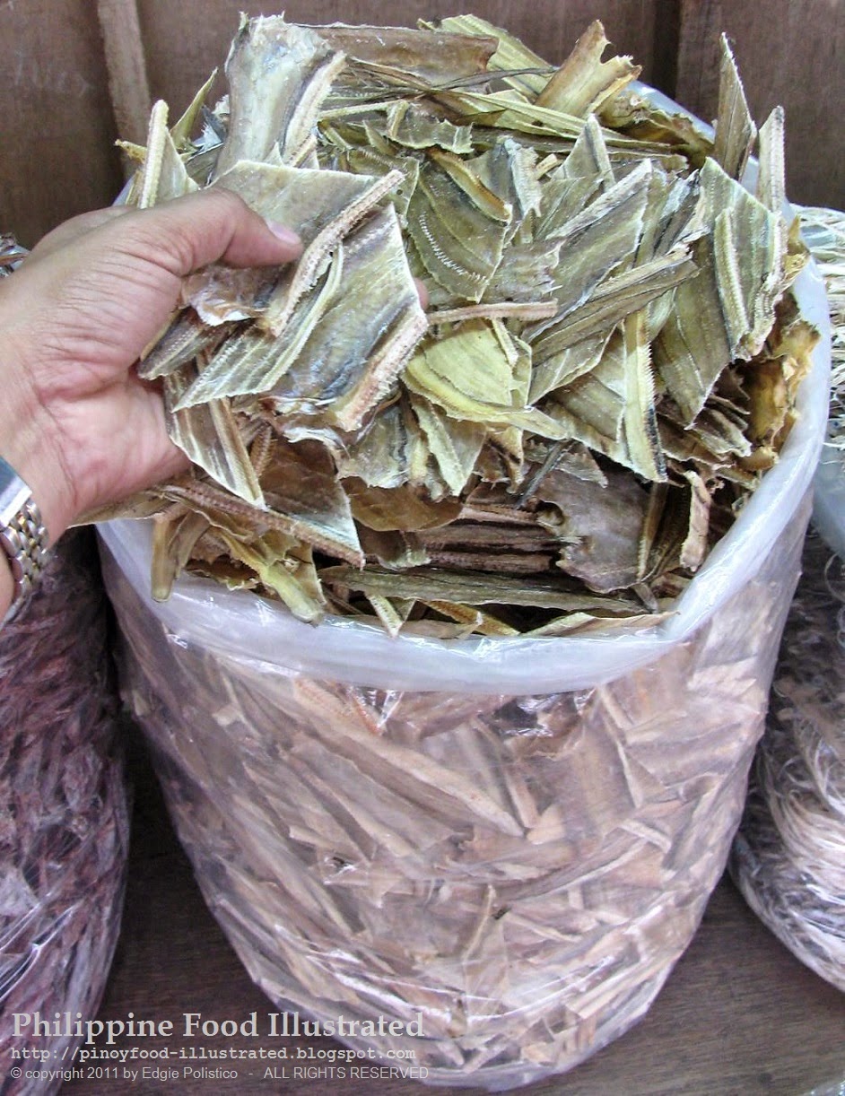 Philippine Food Illustrated: igat (dried and fried)