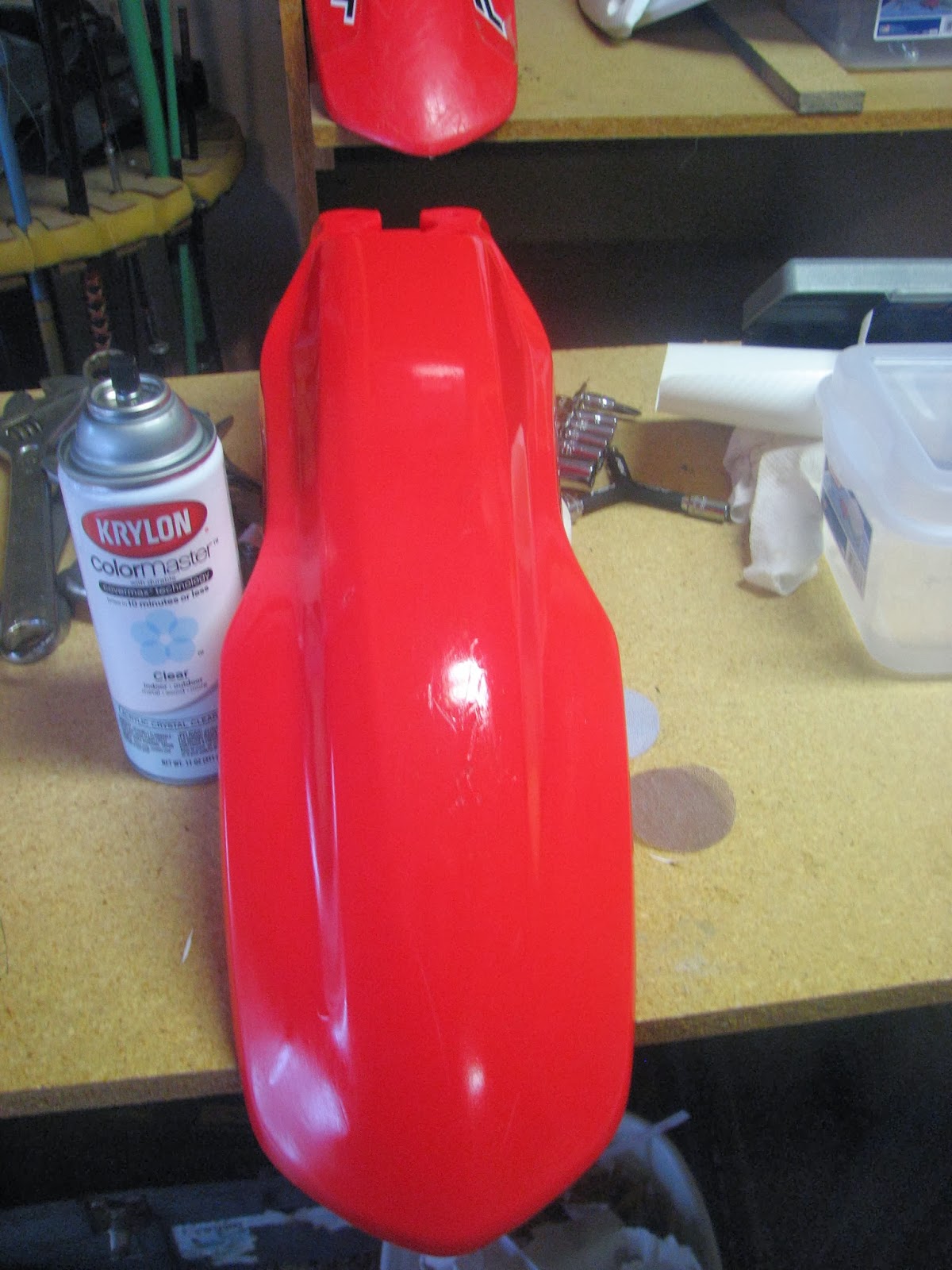 Dirt Bike Information Restoring Dirt Bike Plastics ABC From Sanding to the Clear Coat