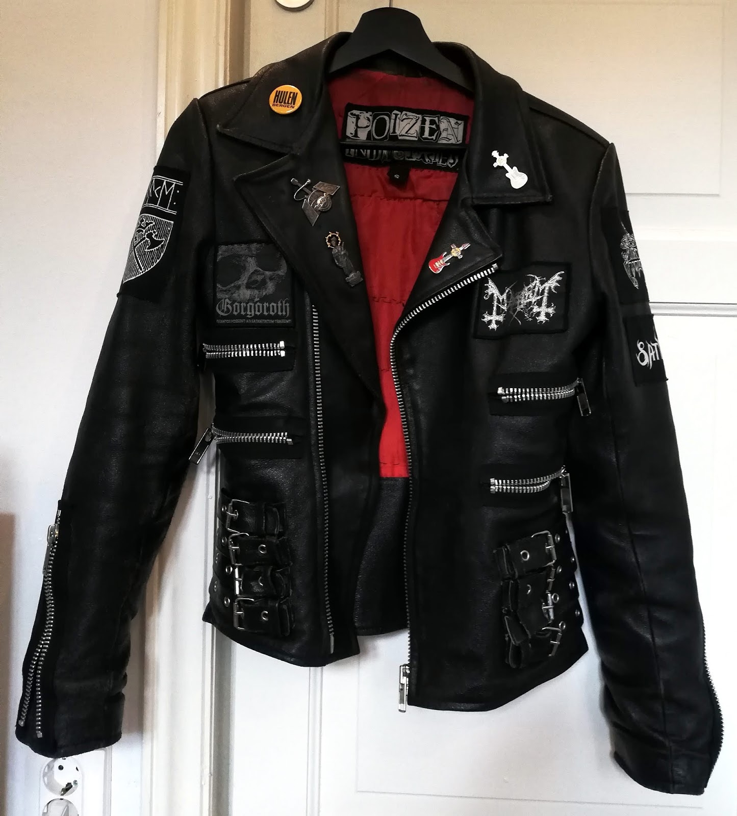 black battle jacket