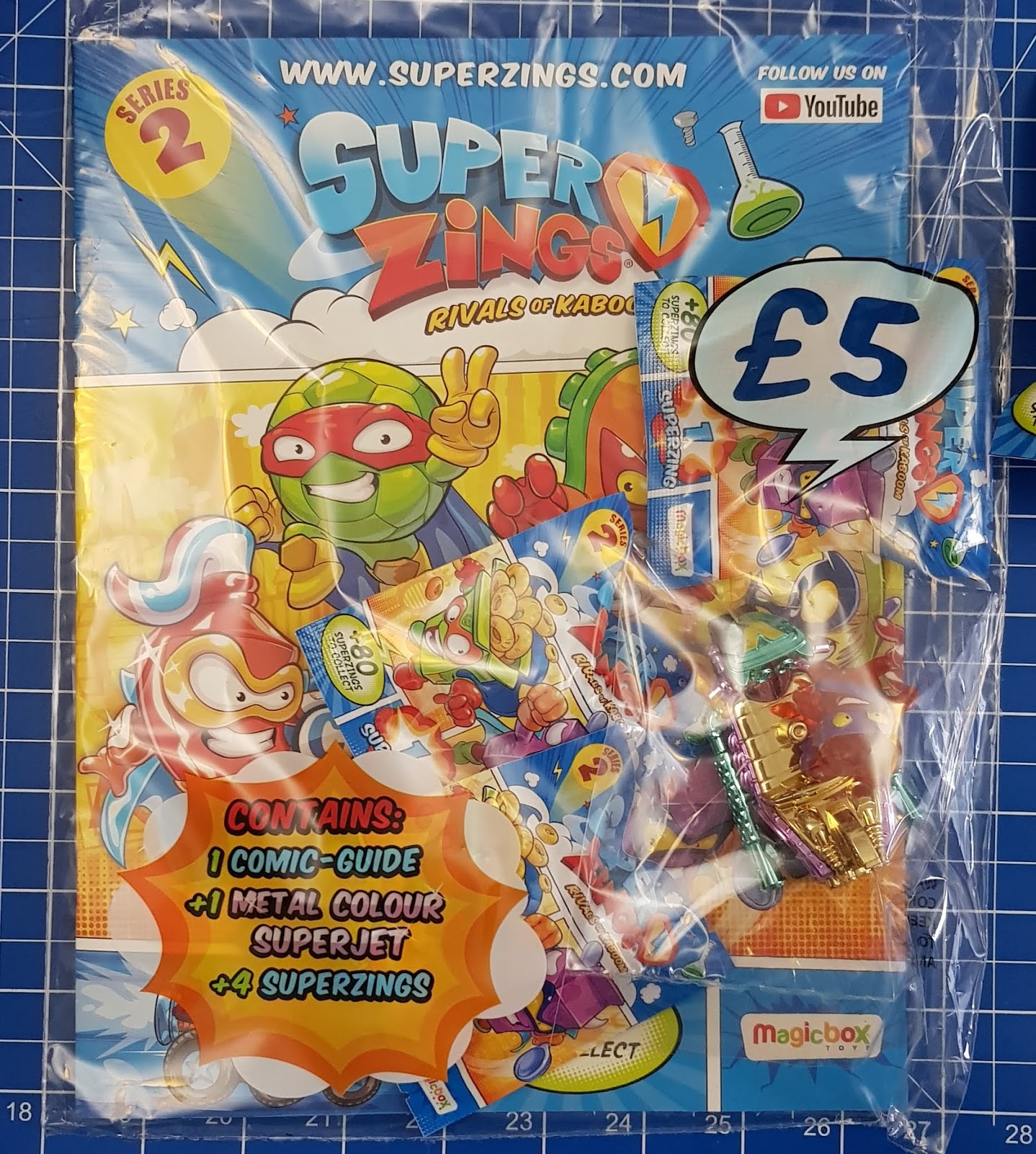 SuperZings New Series 5 Rivals of Kaboom blind bags 