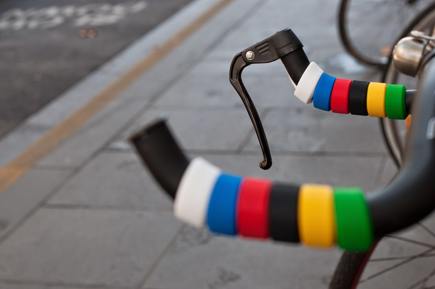 Customised just ride it fixie found on Swanston St Melbourne, Australia photographed by Tim Macauley for The Biketorialist blog just ride it, frame, custom, customisation, bespoke, mucyc, tim macauley, the biketorialist, deda, dia compe, fixed speed, bicycle, swanston st, Melbourne, Australia, fixie