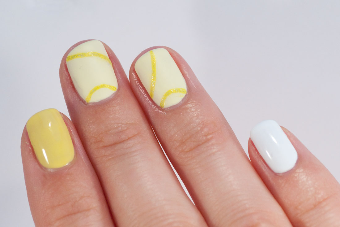 31 Day Challenge: Day 3, Yellow Nails - OPI Meet a Boy Cute As Can Be Nail Art
