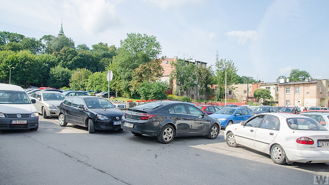 Parking przy ulicy Grudziądzkiej w Bydgoszczy
